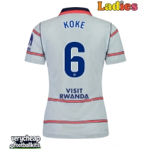 Atletico Madrid Koke #6 Replica Third Shirt Ladies 2026-27 Short Sleeve